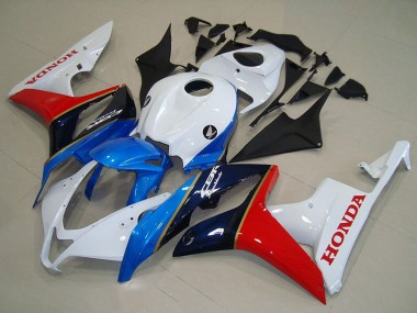 2007-2008 Honda CBR600RR Motorcycle Fairing - White Blue Red Glossy Black Canada Websites