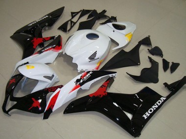 2007-2008 Honda CBR600RR Motorcycle Fairings - White Yellow Red Glossy Black Canada Websites