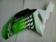 2007-2008 Kawasaki ZX6R Motorcycle Fairings - Green White Ninja Canada Websites