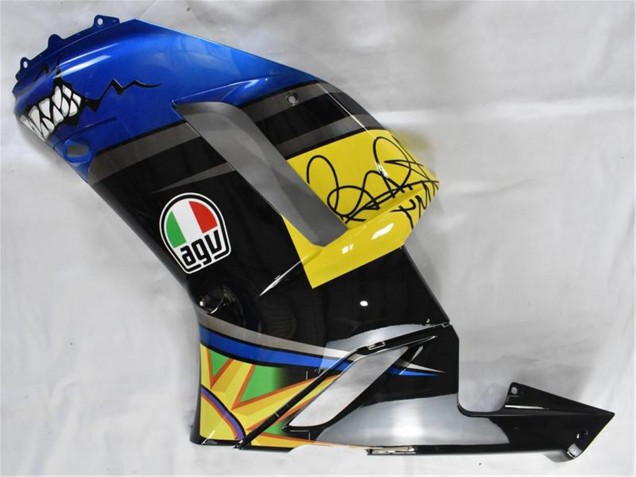 2007-2008 Kawasaki ZX6R Motorcycle Fairings - Blue Shark Canada Websites