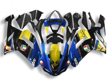 2007-2008 Kawasaki ZX6R Motorcycle Fairings - Blue Shark Canada Websites