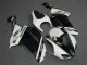 2007-2008 Kawasaki ZX6R Motorcycle Fairings - Black White Elf Canada Websites