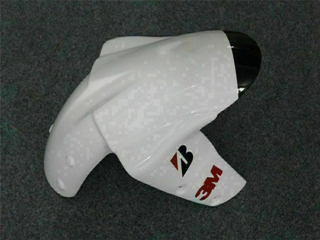 2007-2008 Kawasaki ZX6R Motorcycle Fairings - Black White Elf Canada Websites