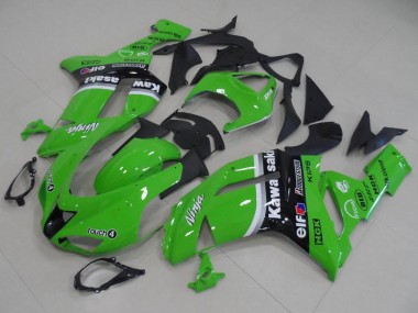 2007-2008 Kawasaki ZX6R Motorcycle Fairings - Green Arrow Canada Websites