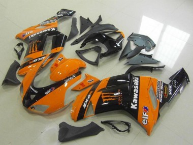 2007-2008 Kawasaki ZX6R Motorcycle Fairings - Orange Monster Canada Websites
