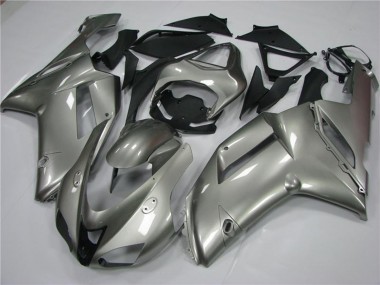 2007-2008 Kawasaki ZX6R Motorcycle Fairings - Grey Canada Websites