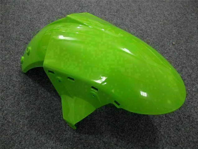 2007-2008 Kawasaki ZX6R Motorcycle Fairing Kits - Green Black Canada Websites