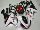 2007-2008 Kawasaki ZX6R Motorcycle Fairings - White Black Red Canada Websites