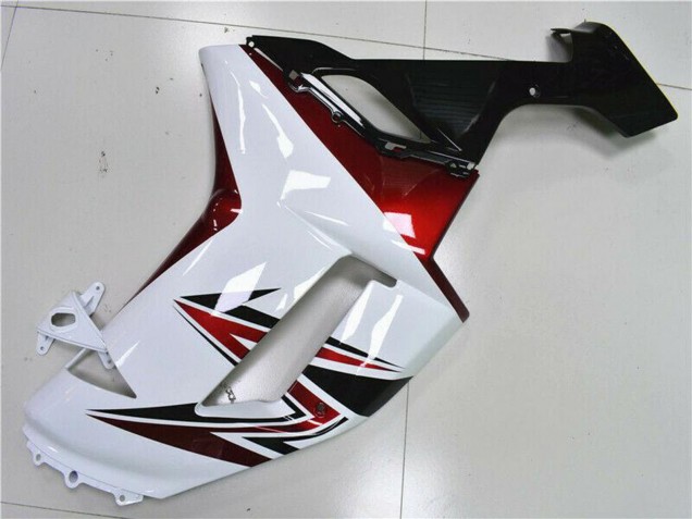 2007-2008 Kawasaki ZX6R Motorcycle Fairings - White Black Red Canada Websites