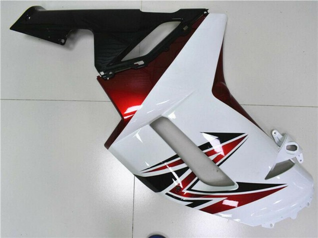 2007-2008 Kawasaki ZX6R Motorcycle Fairings - White Black Red Canada Websites