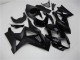 2007-2008 Suzuki GSXR 1000 Motorcycle Fairings - Glossy Black Matte Black No Decal Canada Websites