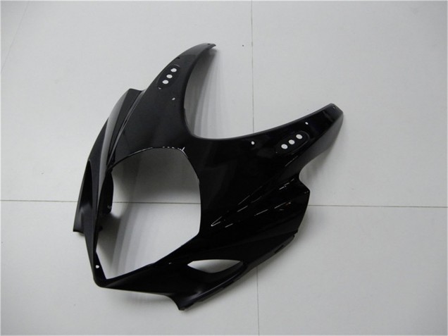 2007-2008 Suzuki GSXR 1000 Motorcycle Fairings - Glossy Black Matte Black No Decal Canada Websites