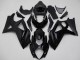 2007-2008 Suzuki GSXR 1000 Motorcycle Fairings - Glossy Black Matte Black No Decal Canada Websites