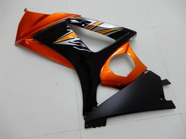 2007-2008 Suzuki GSXR 1000 Motorcycle Fairing - Orange Black Canada Websites