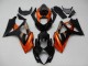 2007-2008 Suzuki GSXR 1000 Motorcycle Fairing - Orange Black Canada Websites
