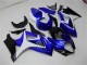 2007-2008 Suzuki GSXR 1000 Motorcycle Fairings - White Blue Black No Decal Canada Websites