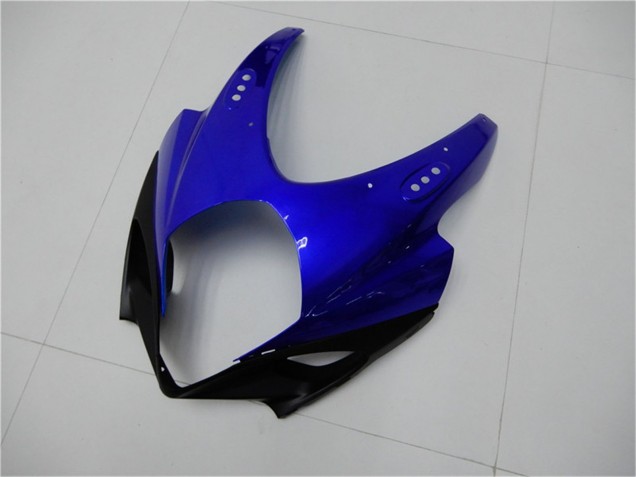 2007-2008 Suzuki GSXR 1000 Motorcycle Fairings - White Blue Black No Decal Canada Websites