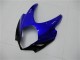 2007-2008 Suzuki GSXR 1000 Motorcycle Fairings - White Blue Black No Decal Canada Websites