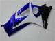 2007-2008 Suzuki GSXR 1000 Motorcycle Fairings - White Blue Black No Decal Canada Websites