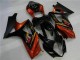 2007-2008 Suzuki GSXR 1000 Motorcycle Fairings - Black Orange Canada Websites