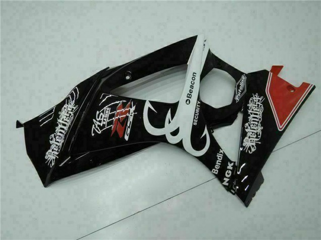2007-2008 Suzuki GSXR 1000 Motorcycle Fairings - Glossy Black Red White Canada Websites