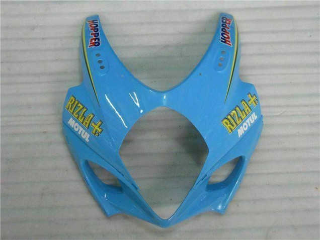 2007-2008 Suzuki GSXR 1000 Motorcycle Fairing Kits - Blue Gold Black Rizla Canada Websites