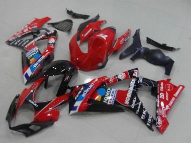 2007-2008 Suzuki GSXR 1000 Motorcycle Fairings - Red Black Blue White JOMO Canada Websites