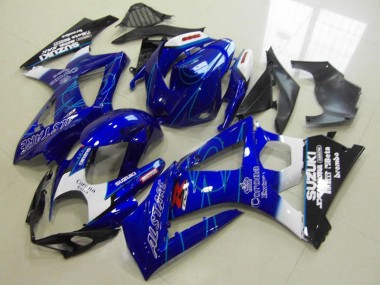 2007-2008 Suzuki GSXR 1000 Motorcycle Fairing - Blue White Black Corona Canada Websites
