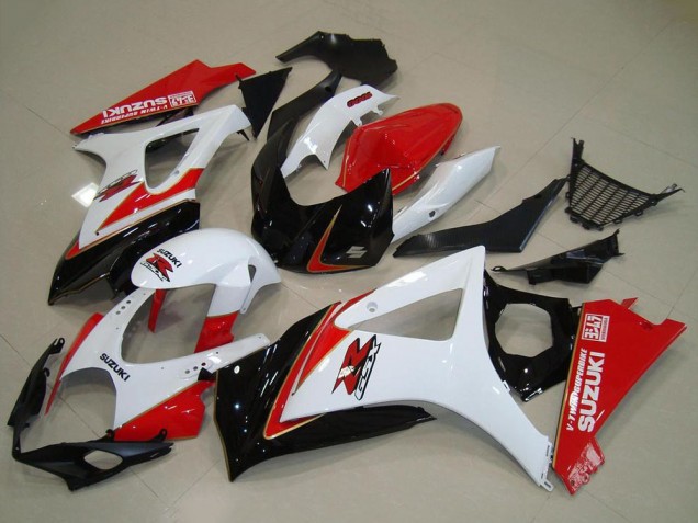 2007-2008 Suzuki GSXR 1000 Motorcycle Fairing Kits - White Red Black Canada Websites