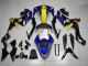 2007-2008 Yamaha YZF R1 Motorcycle Fairings - Blue Yellow Black Shark Canada Websites