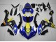 2007-2008 Yamaha YZF R1 Motorcycle Fairings - Blue Yellow Black Shark Canada Websites