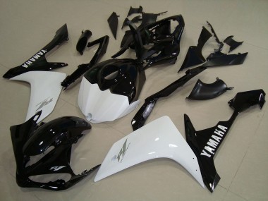 2007-2008 Yamaha YZF R1 Motorcycle Fairings - White Black Canada Websites