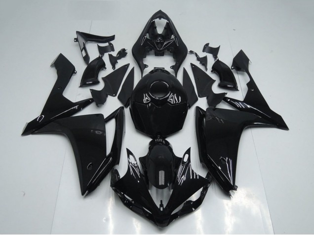 2007-2008 Yamaha YZF R1 Motorcycle Fairings - Glossy Black Canada Websites
