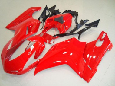 2007-2014 Ducati 848 1098 1198 Motorcycle Fairings - Red Canada Websites