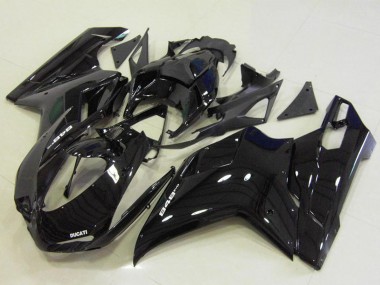 2007-2014 Ducati 848 Motorcycle Fairings - Glossy Black Canada Websites