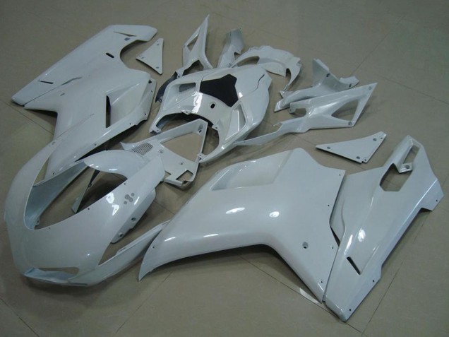 2007-2014 Ducati 848 1098 1198 Motorcycle Fairings - Glossy White Canada Websites