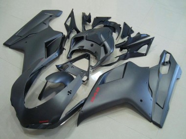 2007-2014 Ducati 848 Motorcycle Fairing - Matte Black Canada Websites