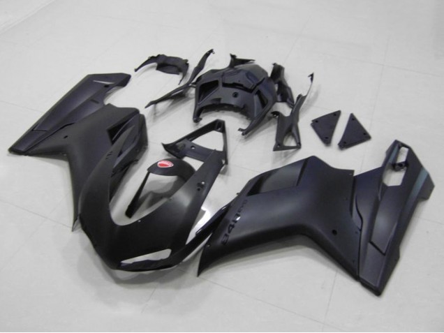 2007-2014 Ducati 848 Motorcycle Fairings - Matte Black Canada Websites