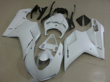 2007-2014 Ducati 848 Motorcycle Fairings - White Canada Websites