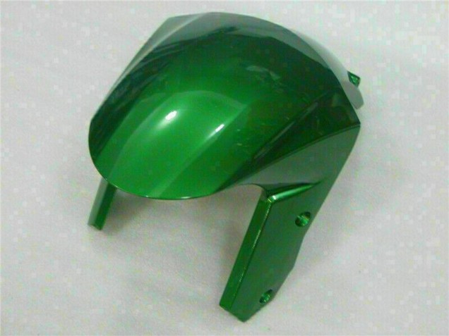 2008-2010 Kawasaki ZX10R Motorcycle Fairings - Glossy Black Green Flame Canada Websites