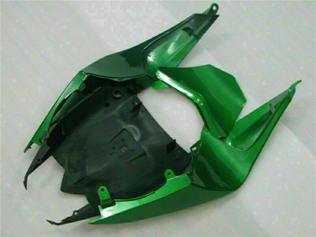 2008-2010 Kawasaki ZX10R Motorcycle Fairings - Glossy Black Green Flame Canada Websites