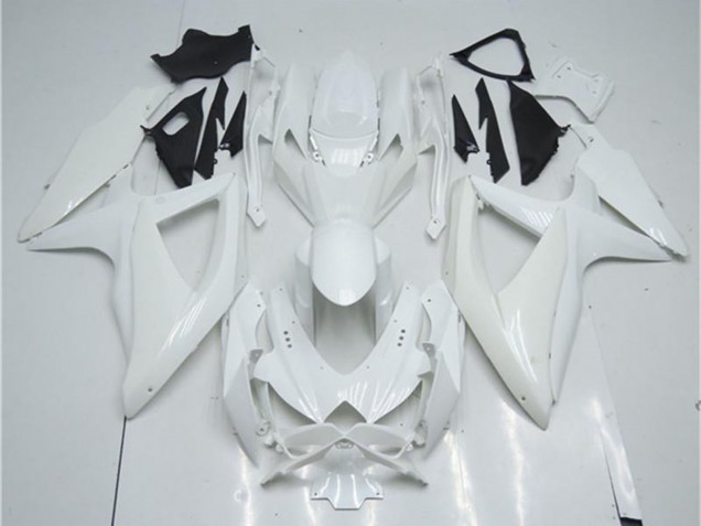 2008-2010 Suzuki GSXR 600/750 Motorcycle Fairing - White Canada Websites