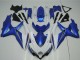 2008-2010 Suzuki GSXR 600/750 Motorcycle Fairings - White Blue Canada Websites