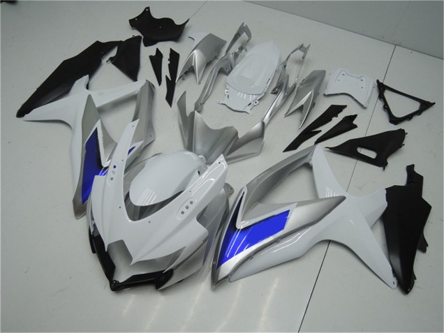 2008-2010 Suzuki GSXR 600/750 Motorcycle Fairings - Silver White Blue Black Canada Websites