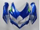 2008-2010 Suzuki GSXR 600/750 Motorcycle Fairings - Blue White Green Black Canada Websites