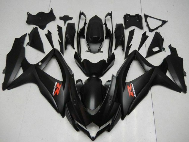 2008-2010 Suzuki GSXR 600/750 Motorcycle Fairings - Matte Black Red Canada Websites