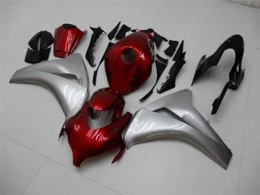 2008-2011 Honda CBR1000RR Motorcycle Fairings - Silver Maroon Red Canada Websites