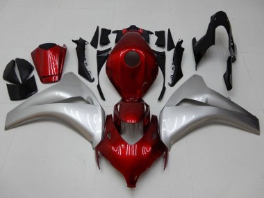 2008-2011 Honda CBR1000RR Motorcycle Fairings - Silver Maroon Red Canada Websites
