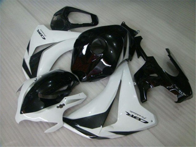 2008-2011 Honda CBR1000RR Motorcycle Fairings Kits - White Glossy Black Canada Websites
