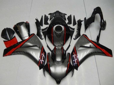 2008-2011 Honda CBR1000RR Motorcycle Fairing - Grey Red Glossy Black Canada Websites